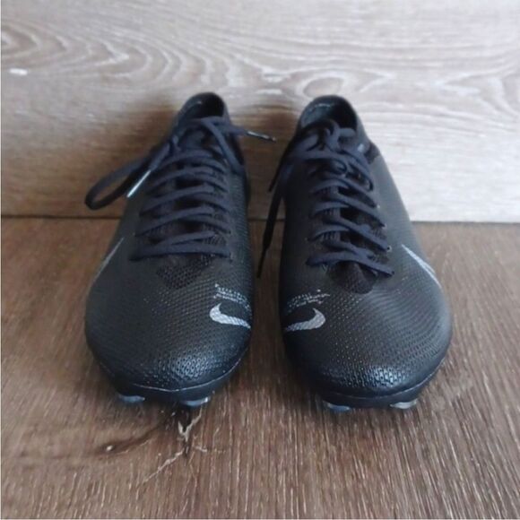 NEW Nike Mercurial Vapor 13 Pro FG Black Soccer Cleats AT7901-001 Men's Size 6.5 - Picture 2 of 12